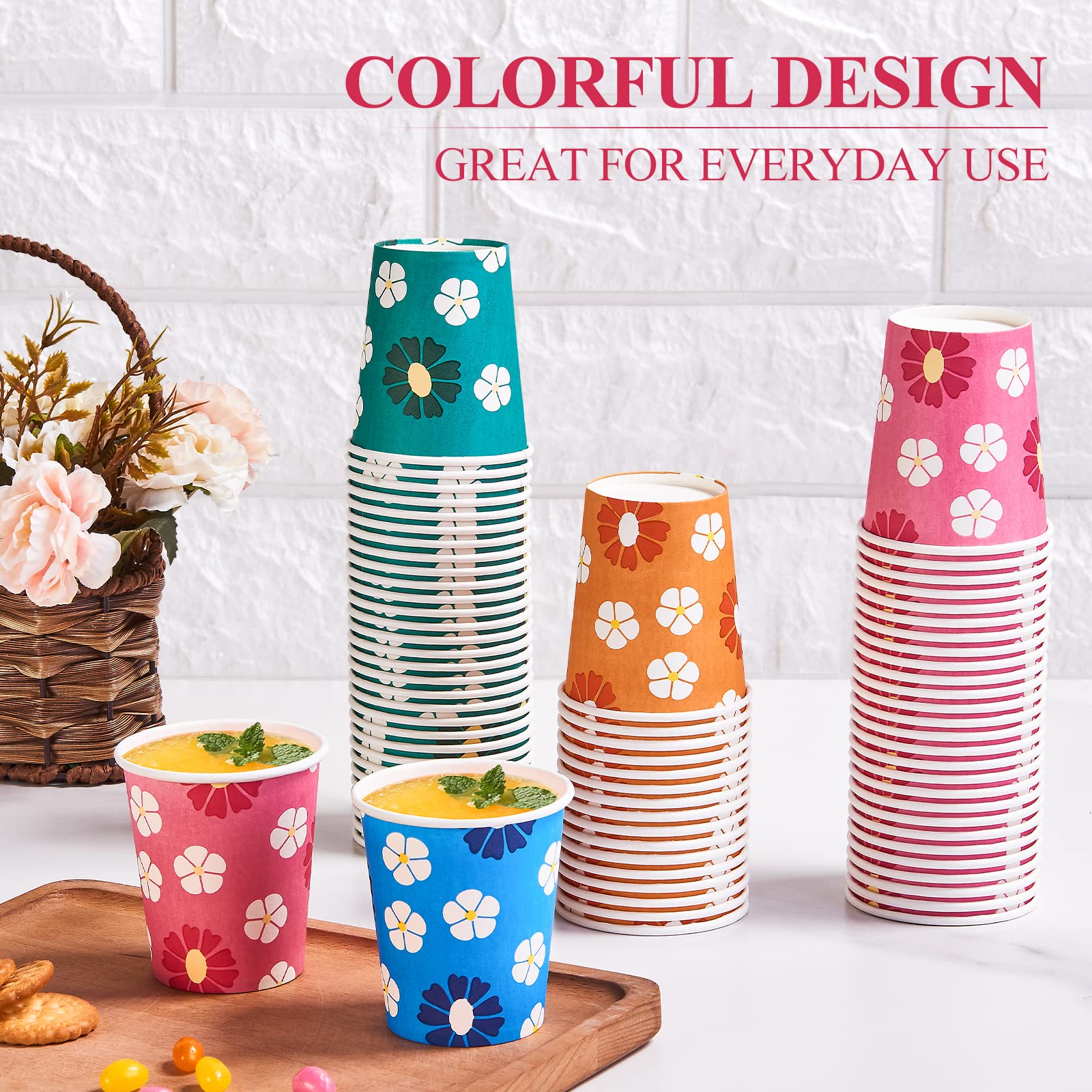 Lot De 500 Gobelets En Carton De 141,7 G, Gobelets Jetables En Papier