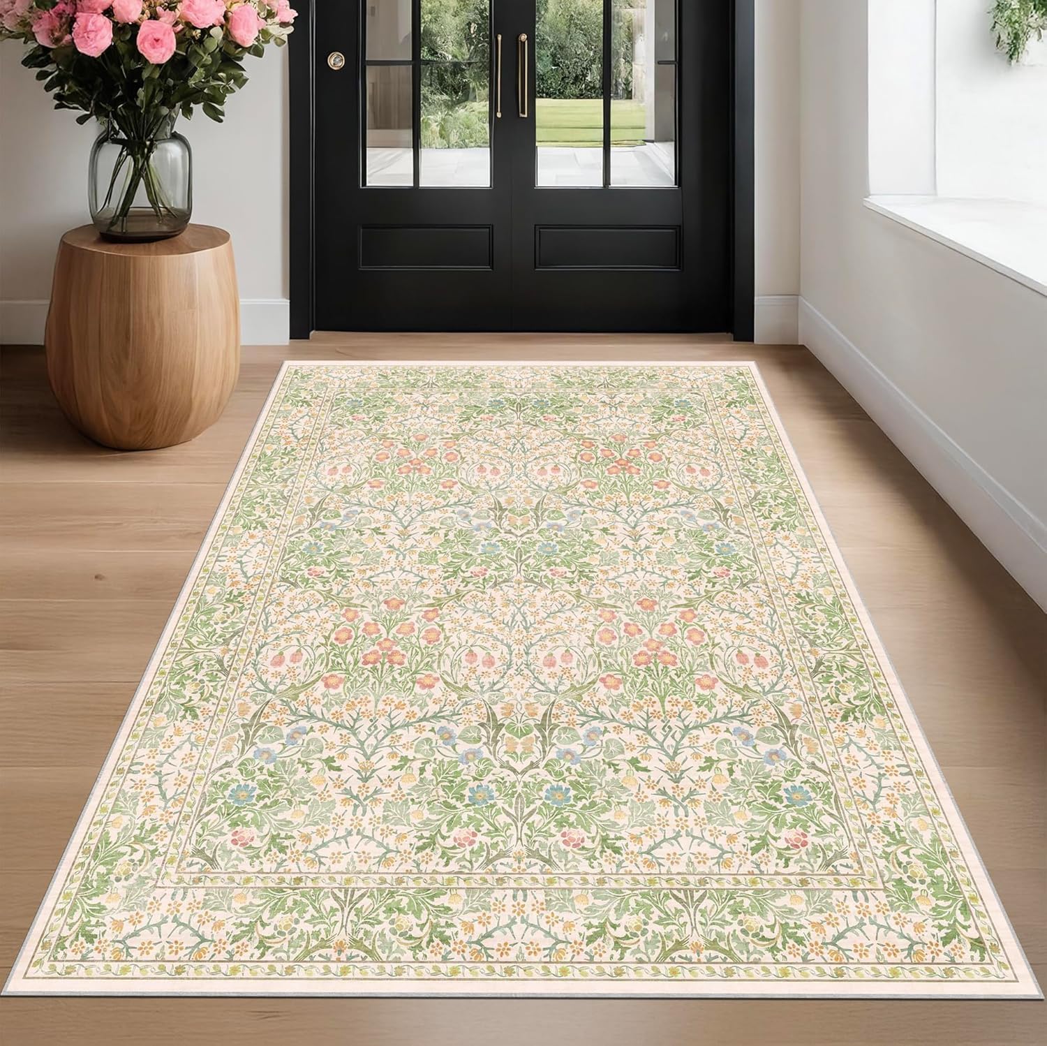 Tapis poil ras salle a manger antidérapant grand tapis de salon 200x250