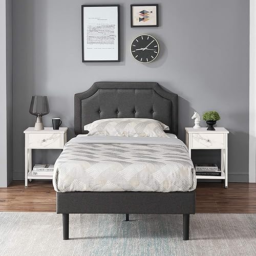 Miniatura 7 de Mesitas laterales de noche modernas versátiles diseño X con cajón para almacenamiento para sala de estar dormitorio juego de 2 Negro, negro, (Black