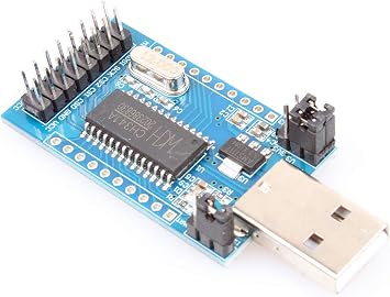 NOYITO CH341A USB Serial Port Parallel Port Converter Module USB to UART IIC SPI TTL ISP EPP MEM Parallel Converter Module