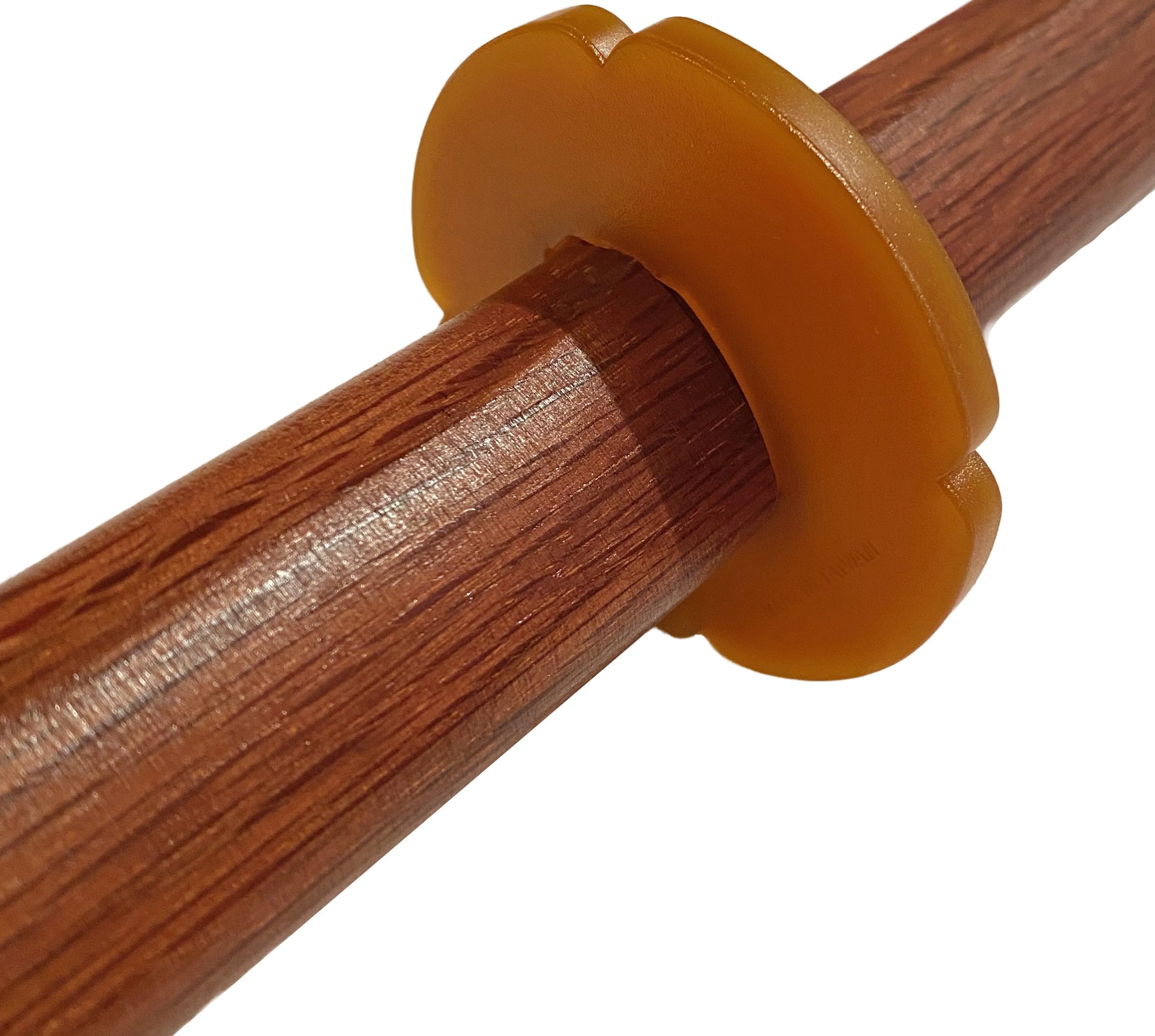 Set Bokken Roteiche mit Saya - 100 cm mit Tsuba - Trainingsschwert Japanisch - Holzschwert Aikido, Iaido, Kempo, Kobudo, Kampfkunst