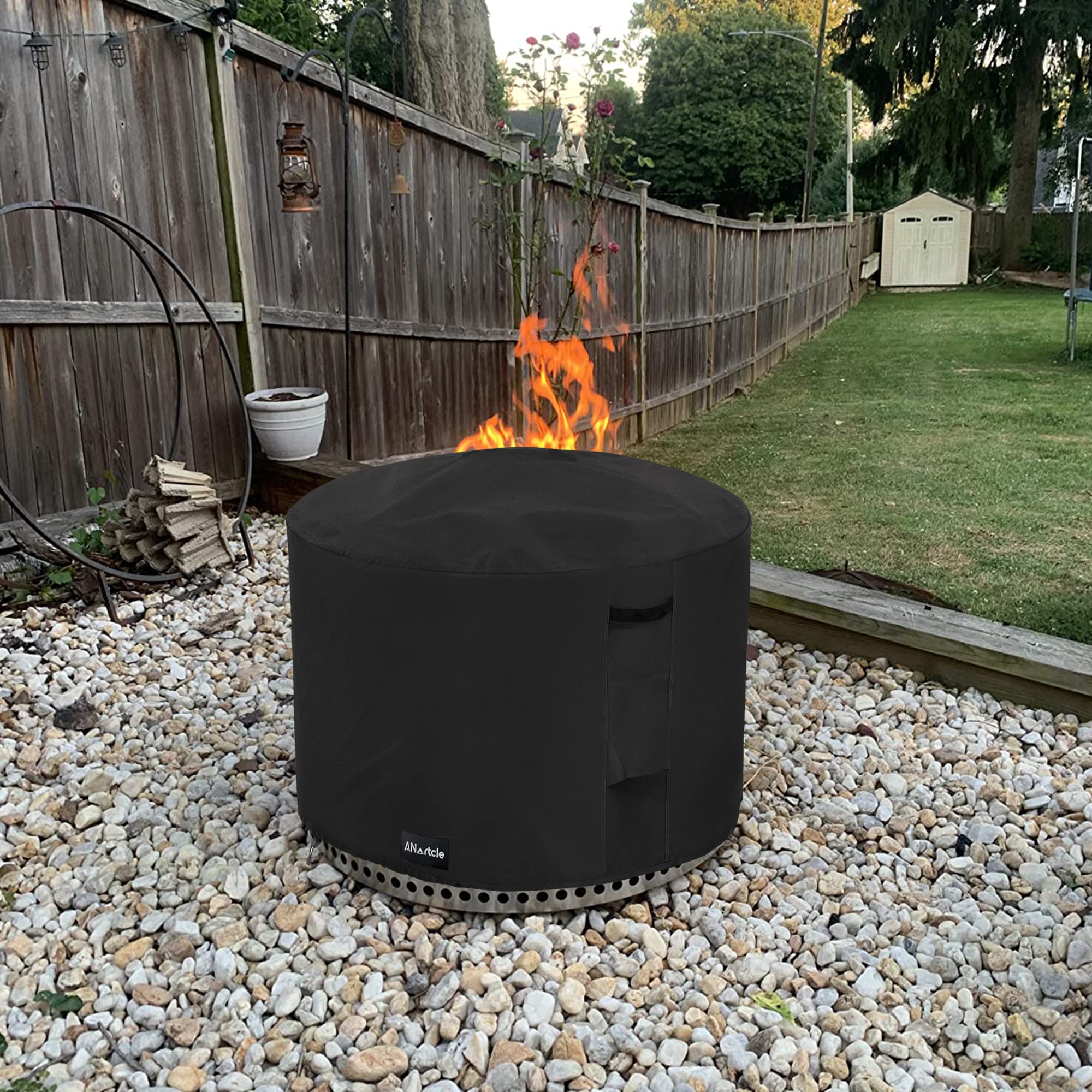 Solo Stove Yukon Cover Apipi Waterproof Fire Pit Cover For Solo
