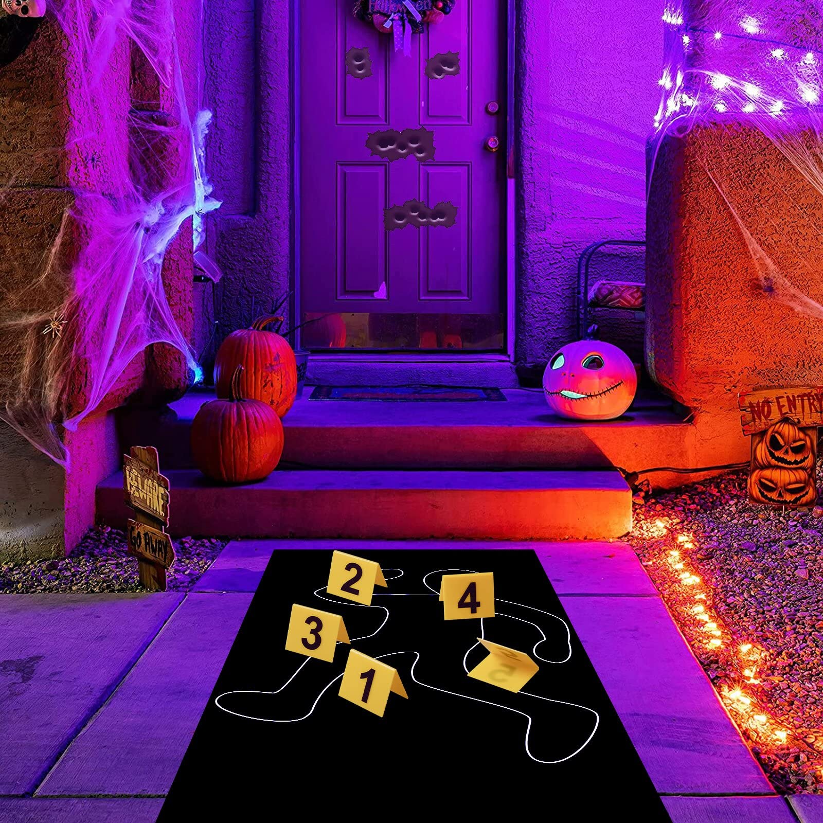 Scena Del Crimine Linea Di Polizia Non Attraversare - Immagini - Foto 3