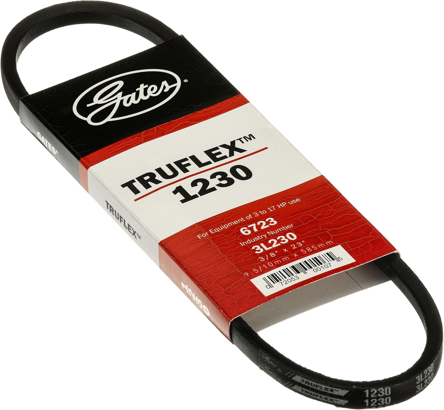 Gates 1230 Truflex VBelt Amazon.co.uk Automotive