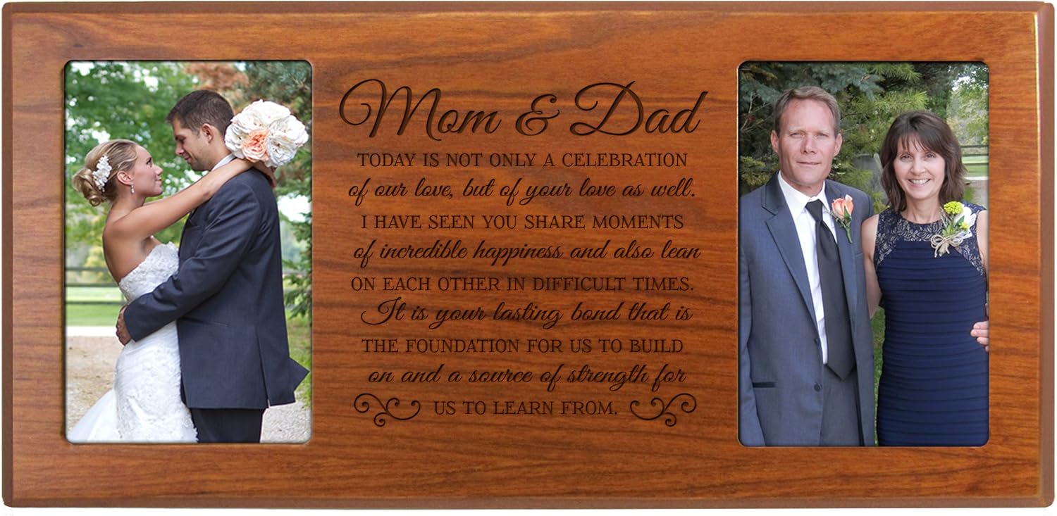 LifeSong Milestones Parent Wedding Gift,Wedding Photo