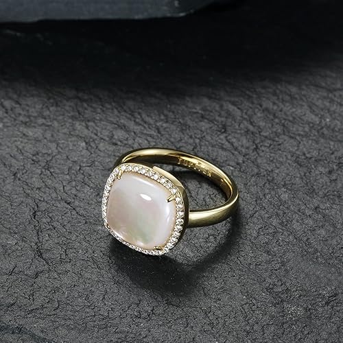 Miniatura 2 de Jupiter Gemstone Women's Ring - Gemstone Women Ring, 0.47"12mm Birthstone Rings Jewelry for Valentine's Day, Mother's Day, Birthday Jewelry