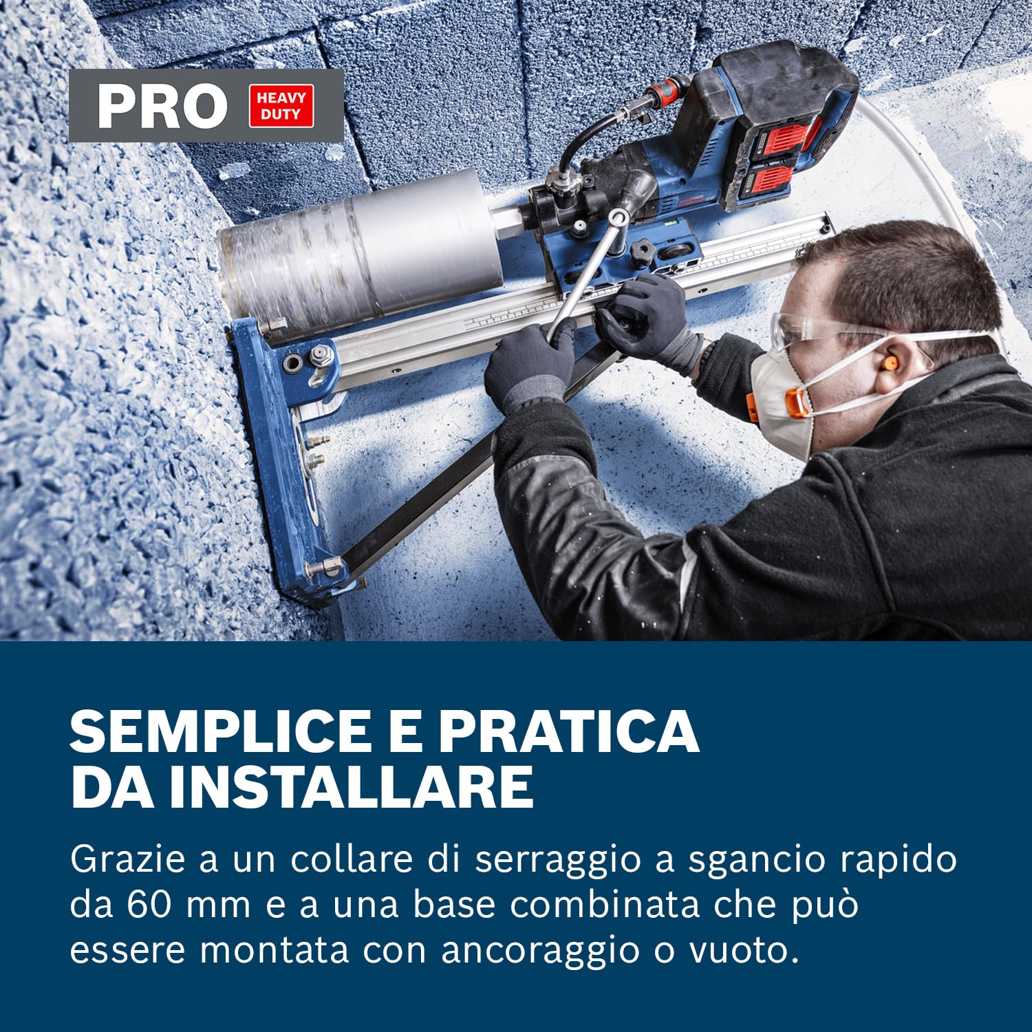 Bosch PRO Supporto a colonna per trapano carotatore GCR180 (II) (incl. GCR180 (II))