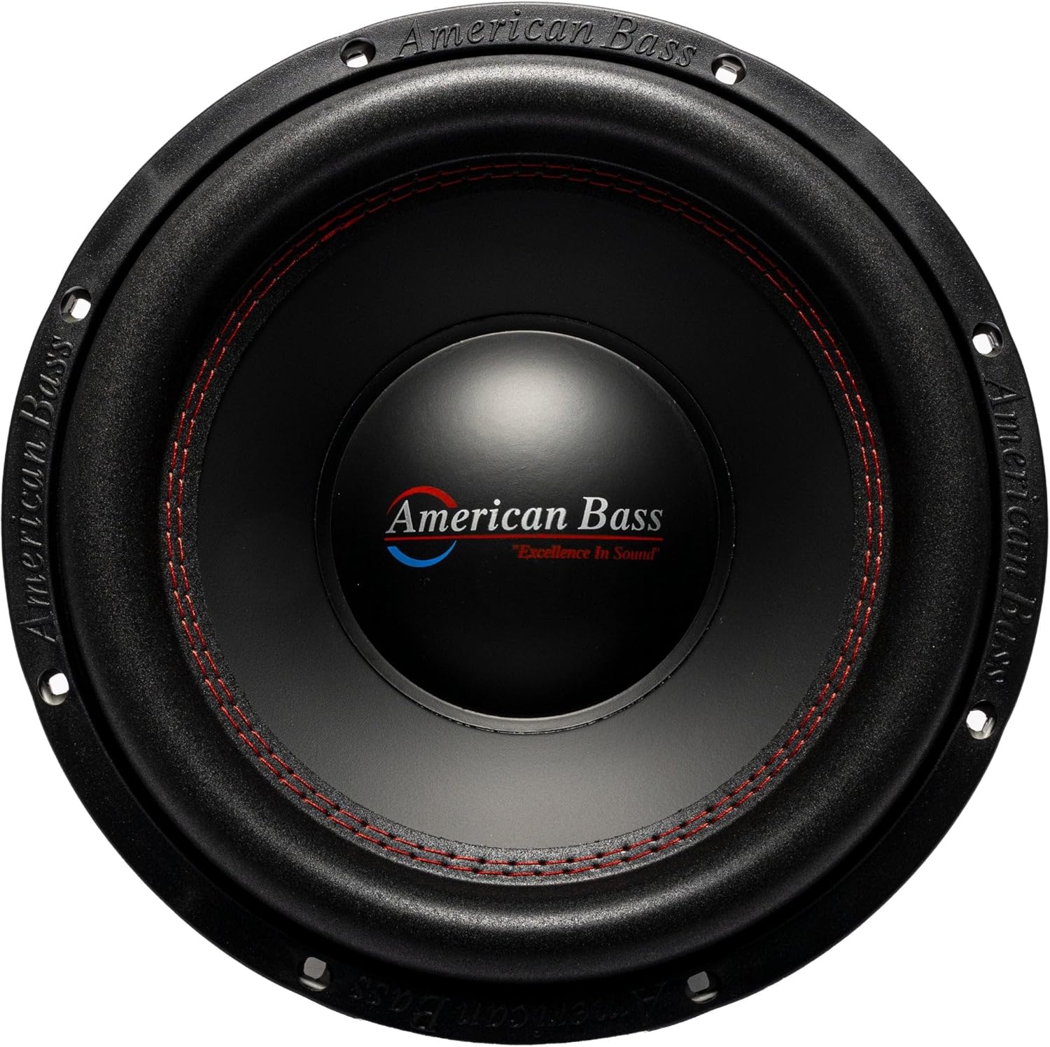 American Bass DX-124 12-inch Car Subwoofer, front view of the cone with American Bass logo.