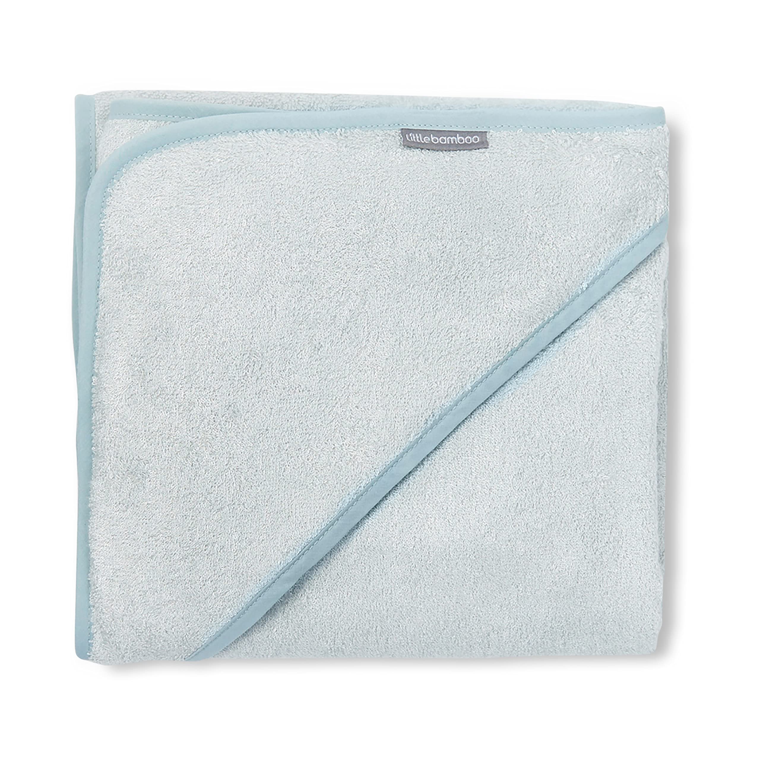Little Bamboo Asciugamano con cappuccio - Whisper