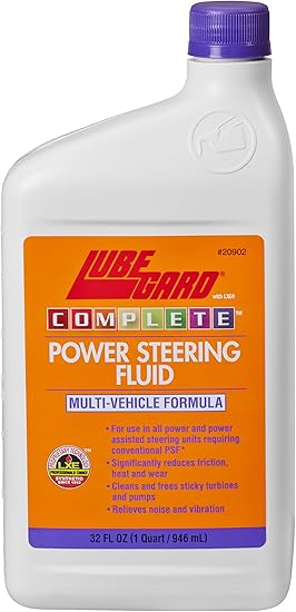 Amazon Com Lubegard 20902 Universal Power Steering Fluid 32 Oz Automotive