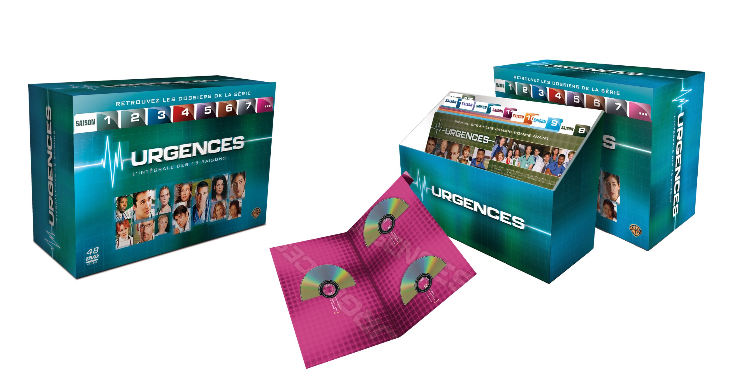 Urgences : Intégrale Saisons 1 à 15 - Coffret 48 DVD