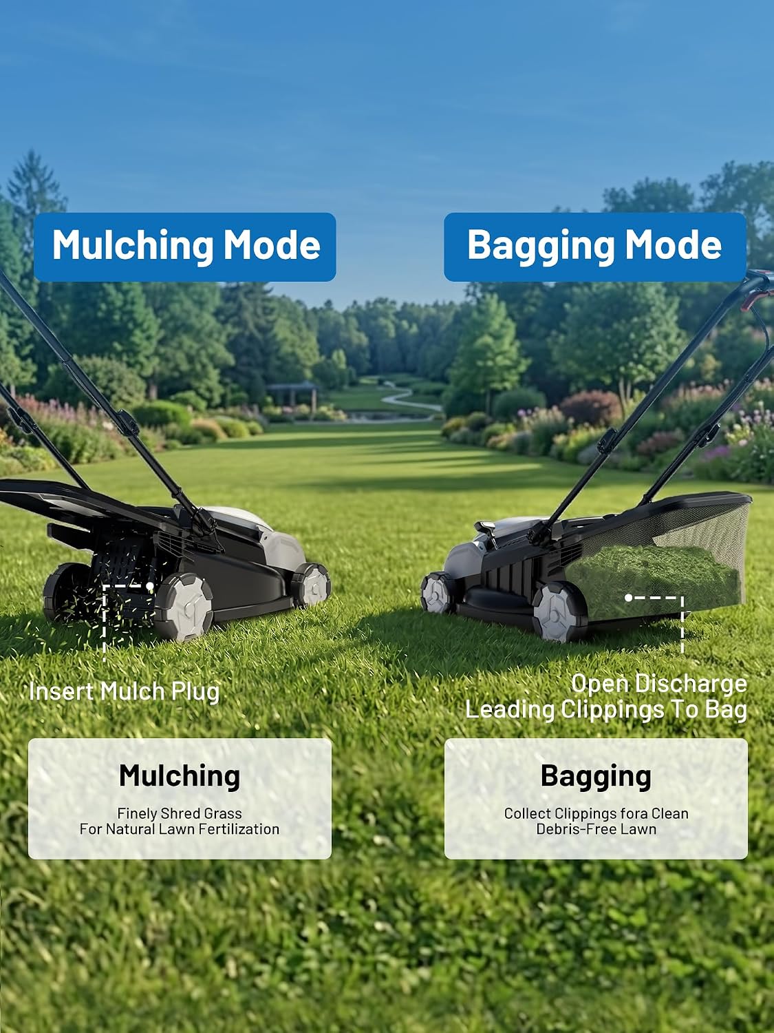 Mulching Mode and Bagging Mode