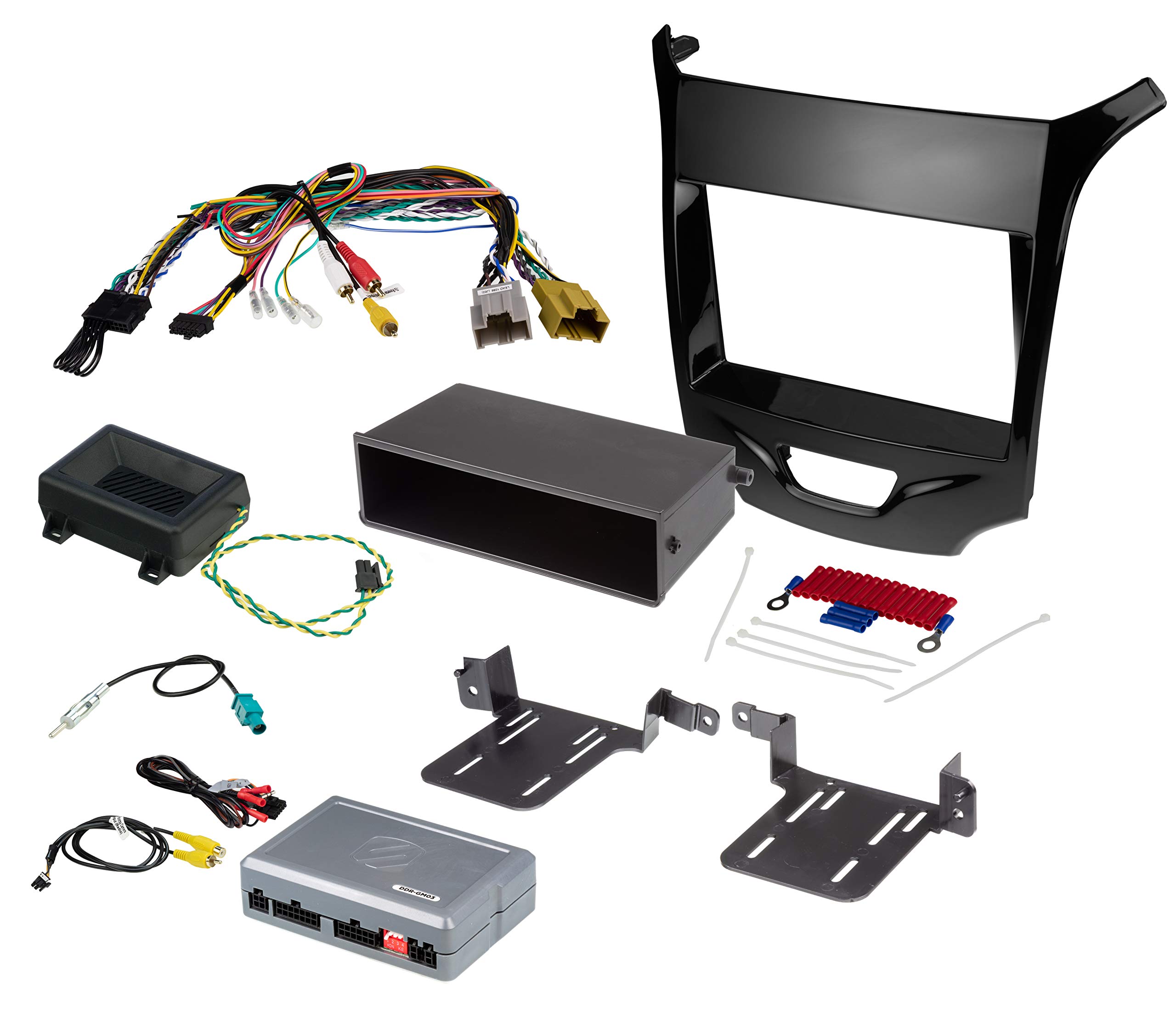 ScoscheComplete Installation Solution Compatible with 2016 to 2020 Chevrolet Cruze Vehicles GM16UCRZCS