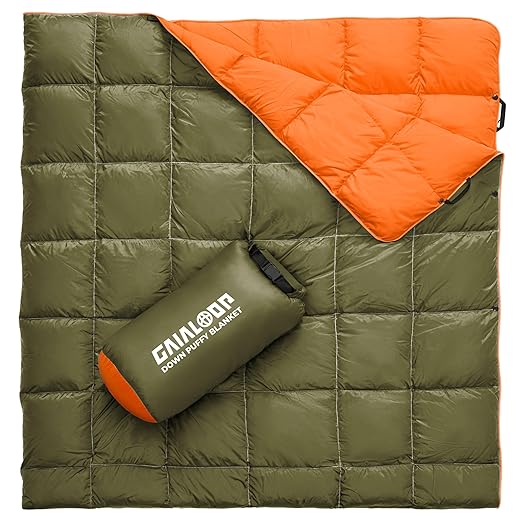 2-Person Down Car Camping Blanket - $109.99