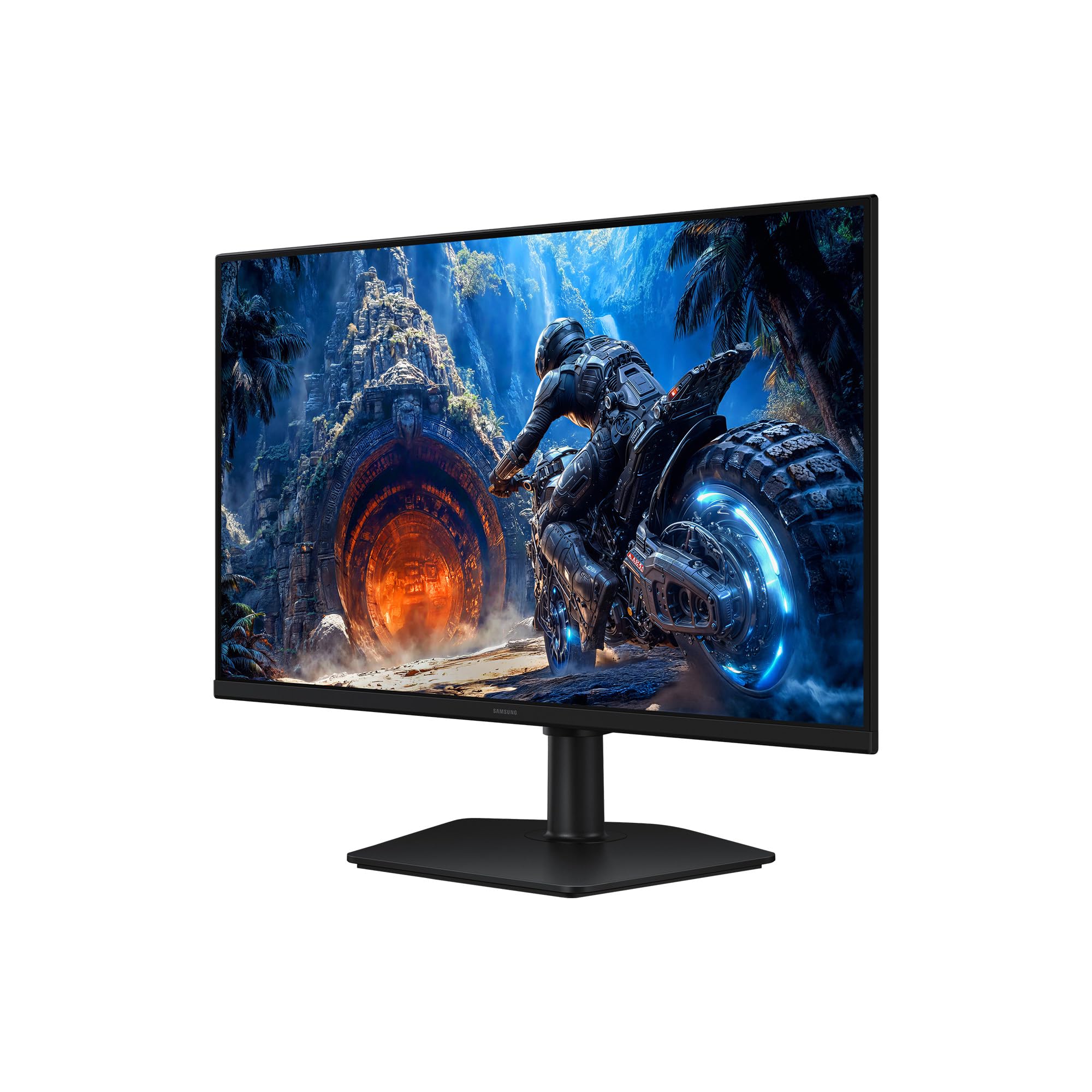 Samsung Odyssey G4 27 Zoll G40H FHD Fast IPS 300 Hz Gaming Monitor | 1080p PC Bildschirm, Reaktionszeit 1 ms, HDR10, AMD FreeSync Premium, Eye Saver Mode, Flicker Free, LS27HG402EUXEN