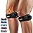 CAMBIVO Patella Tendon Knee Strap 2 Pack, Adjustable Knee Braces for Knee Pain, Knee Support Band for Running, Hiking, Volleyball, Jumpers Knee, Tennis, Tendonitis (Orange
