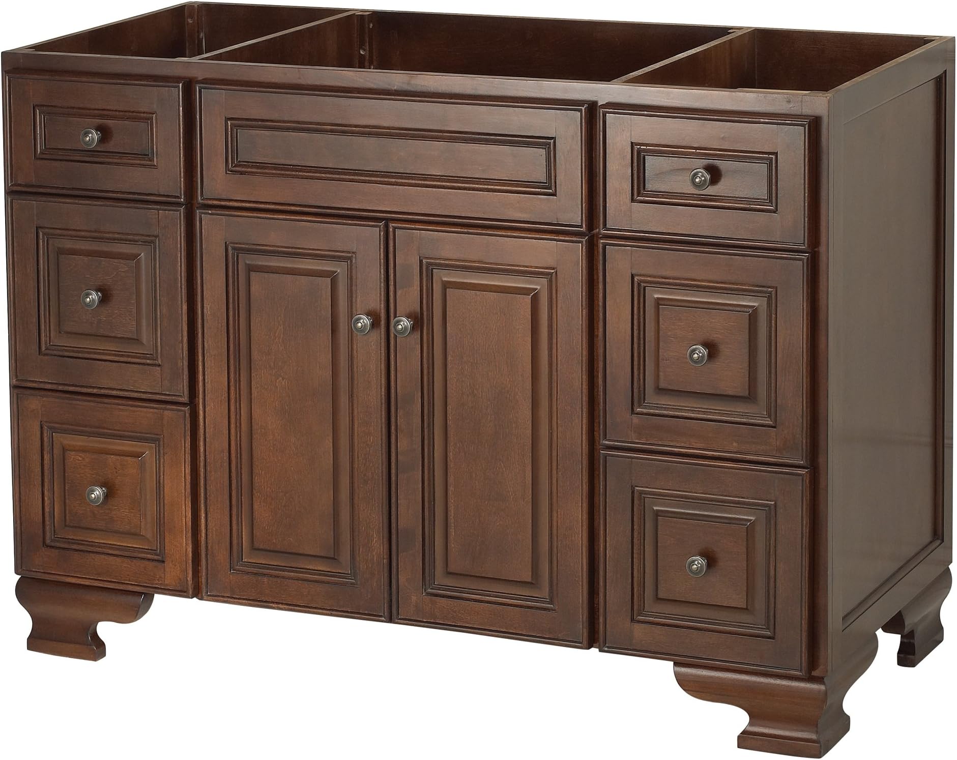 Foremost HANA4821D Hawthorne 48-Inch Vanity, Dark Walnut