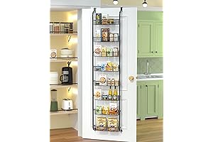 TIMEBAL Over the Door Pantry Organizer - Keep Your Essentials Within Reach