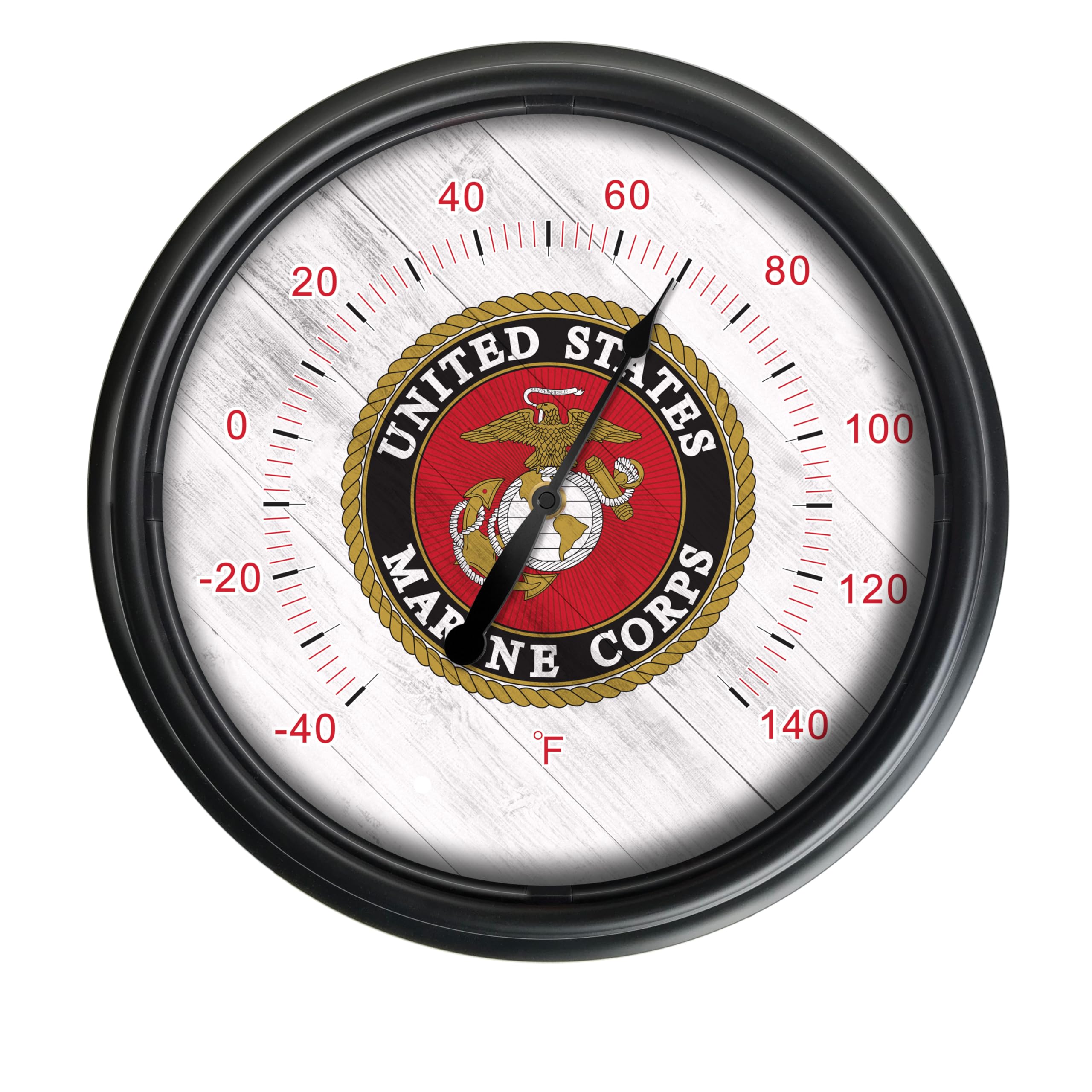 United States Marine Corps Indoor/Outdoor LED Thermometer
