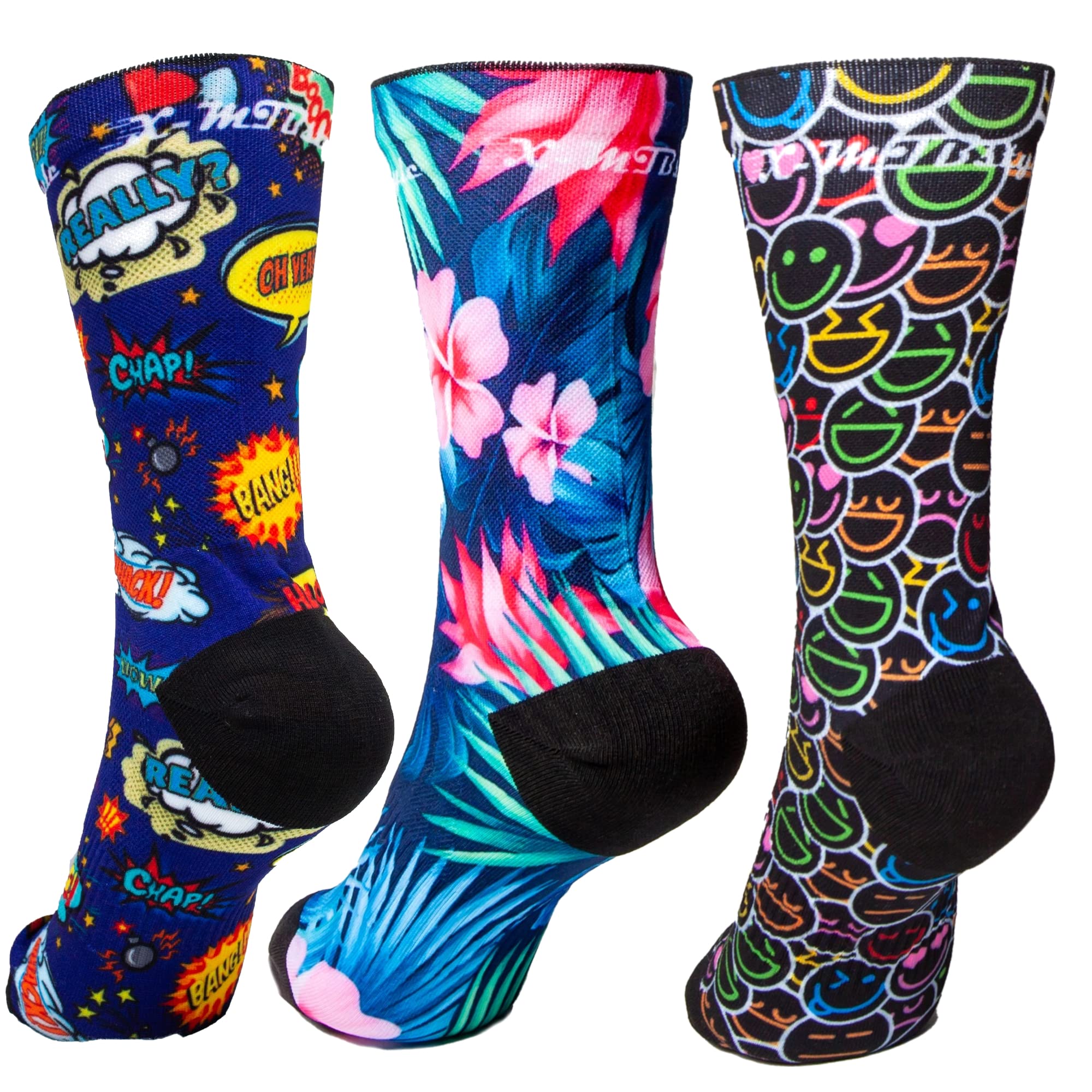 Chaussettes pour VTT Cyclisme Route Enduro DH XC Crossfit Respirantes Homme Sport Confortables