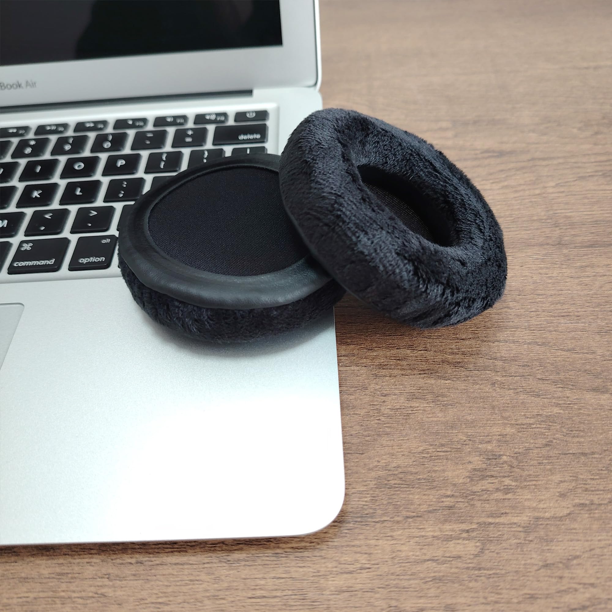 TaiZiChangQin Ersatz-Ohrpolster Für Beyerdynamic DT240 – Protein-Leder, Schwarz, Einfach Zu Wechseln