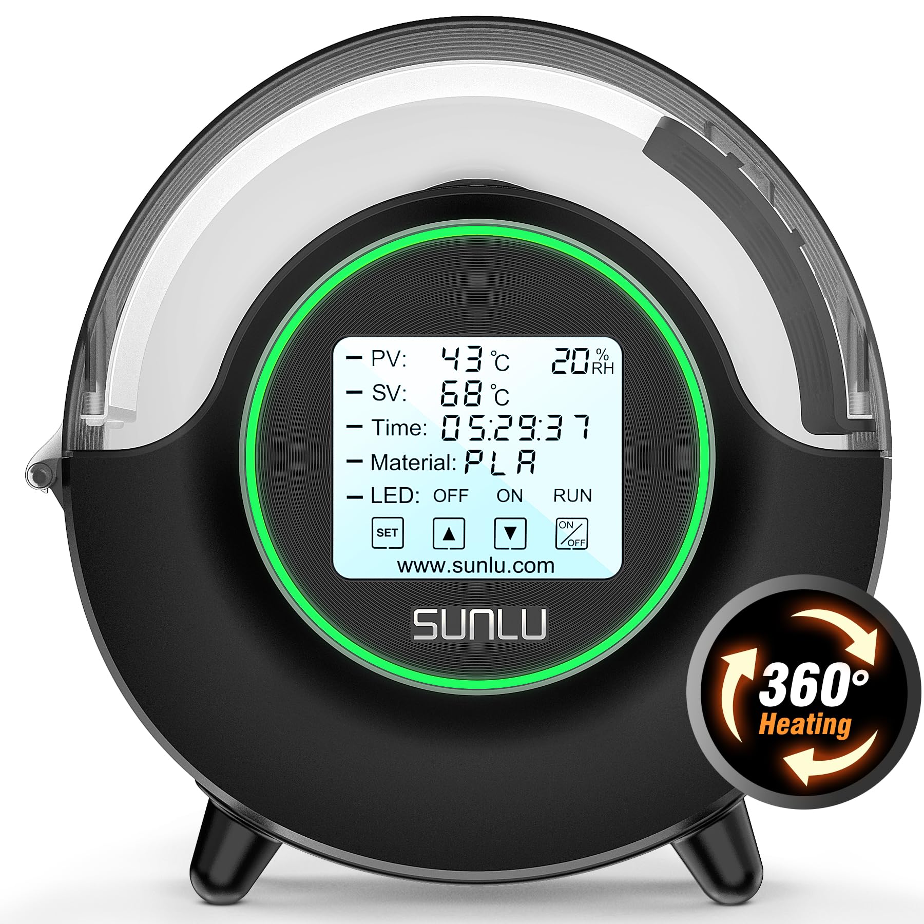 Amazon.co.jp: SUNLU Official Filament Dryer S2 、最高温度70℃、循環