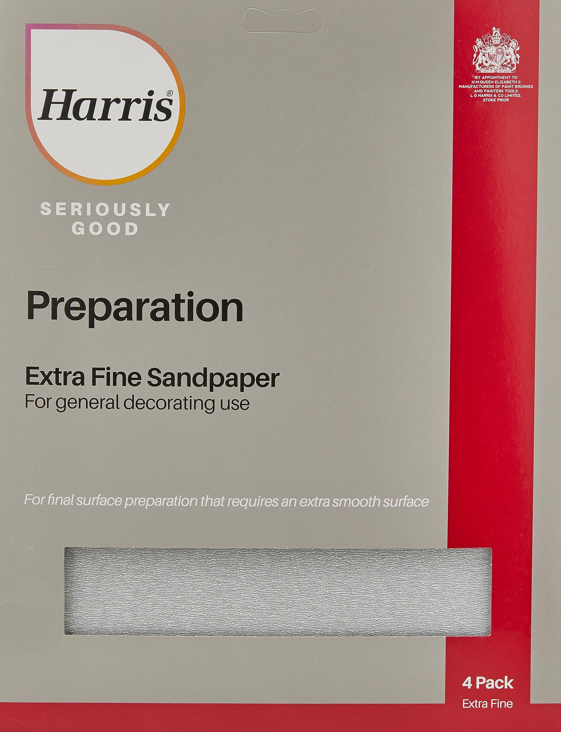 HARRIS SERIOUSLY GOOD SANDPAPER EXTRA FINE