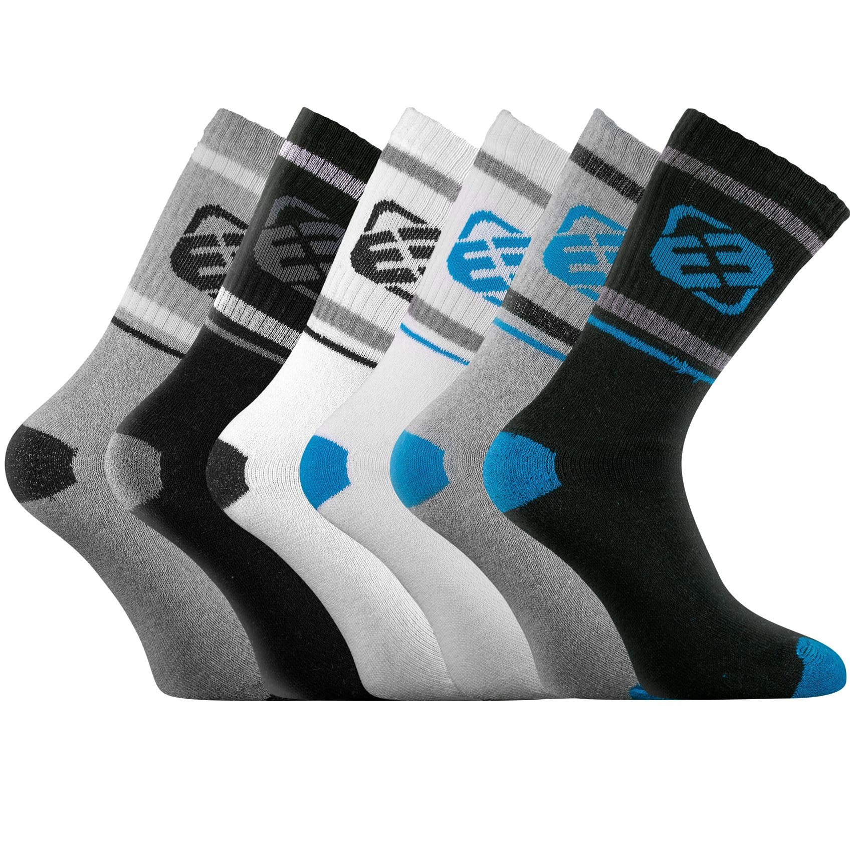 Chaussette Homme Sport Training - Lot de 6 - Chaussettes Hautes Homme, Tennis & Tissage avec Coussinés