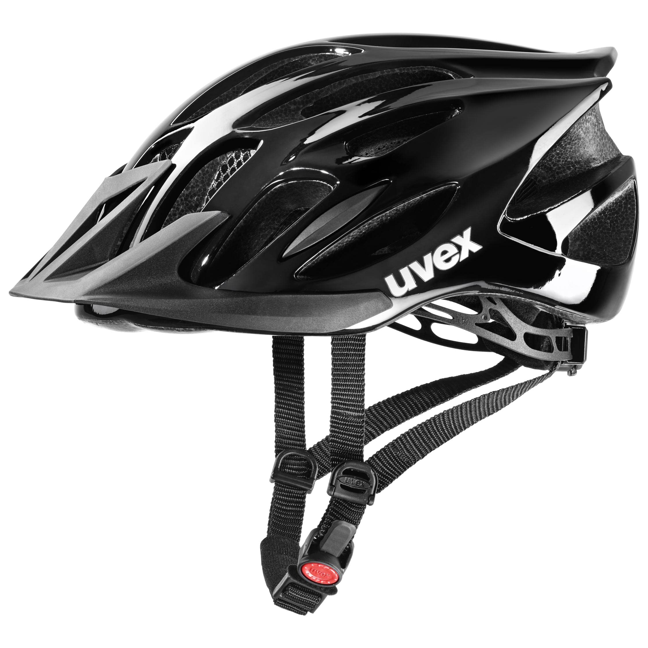 uvex Flash Fahrradhelm, Black, 57-61 cm Sport & Freizeit