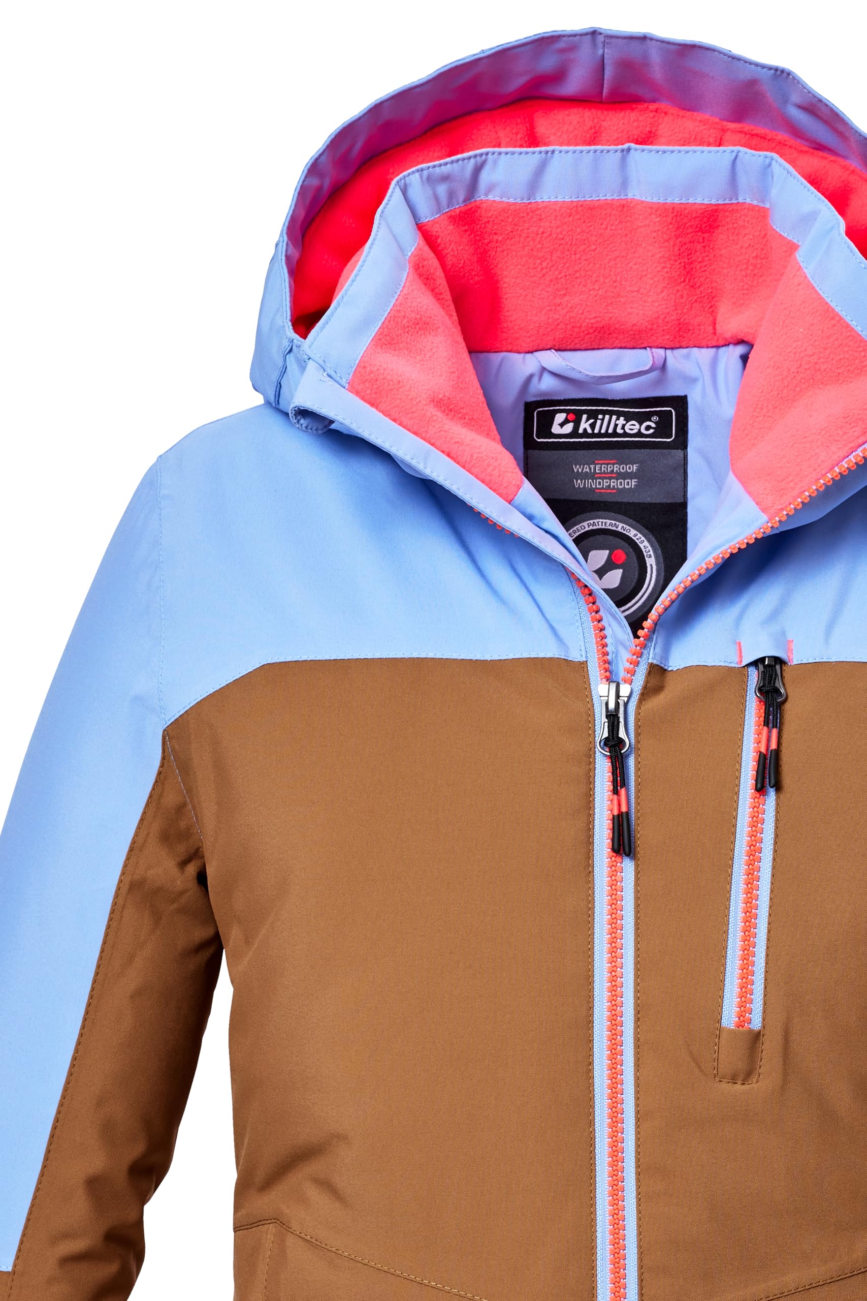 Killtec Funkcjonalna kurtka/kurtka outdoorowa z kapturem Dziewczynki Kow 353 Grls Jckt