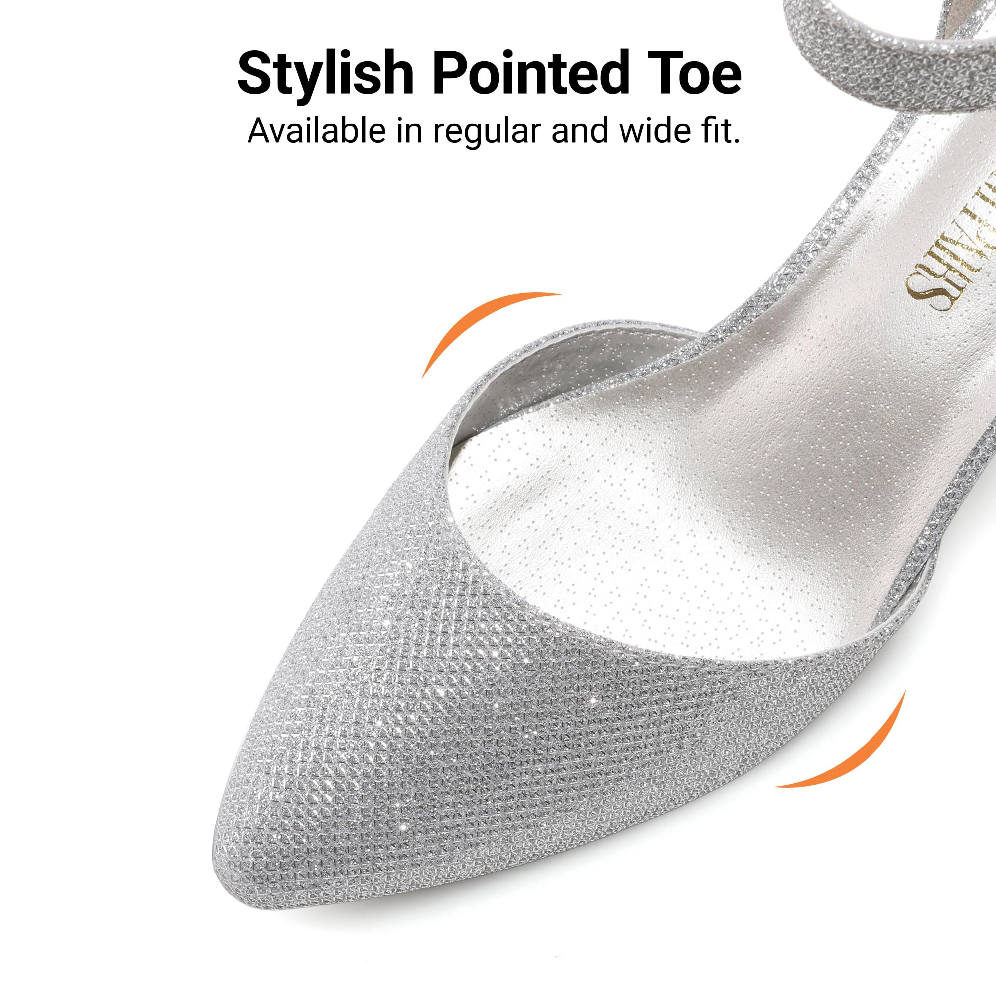 DREAM PAIRS Escarpins Femme à Talon Bloc avec la Semelle Extérieure Antidérapante TPR et Boucle Réglable Chaussure Confortable Classique