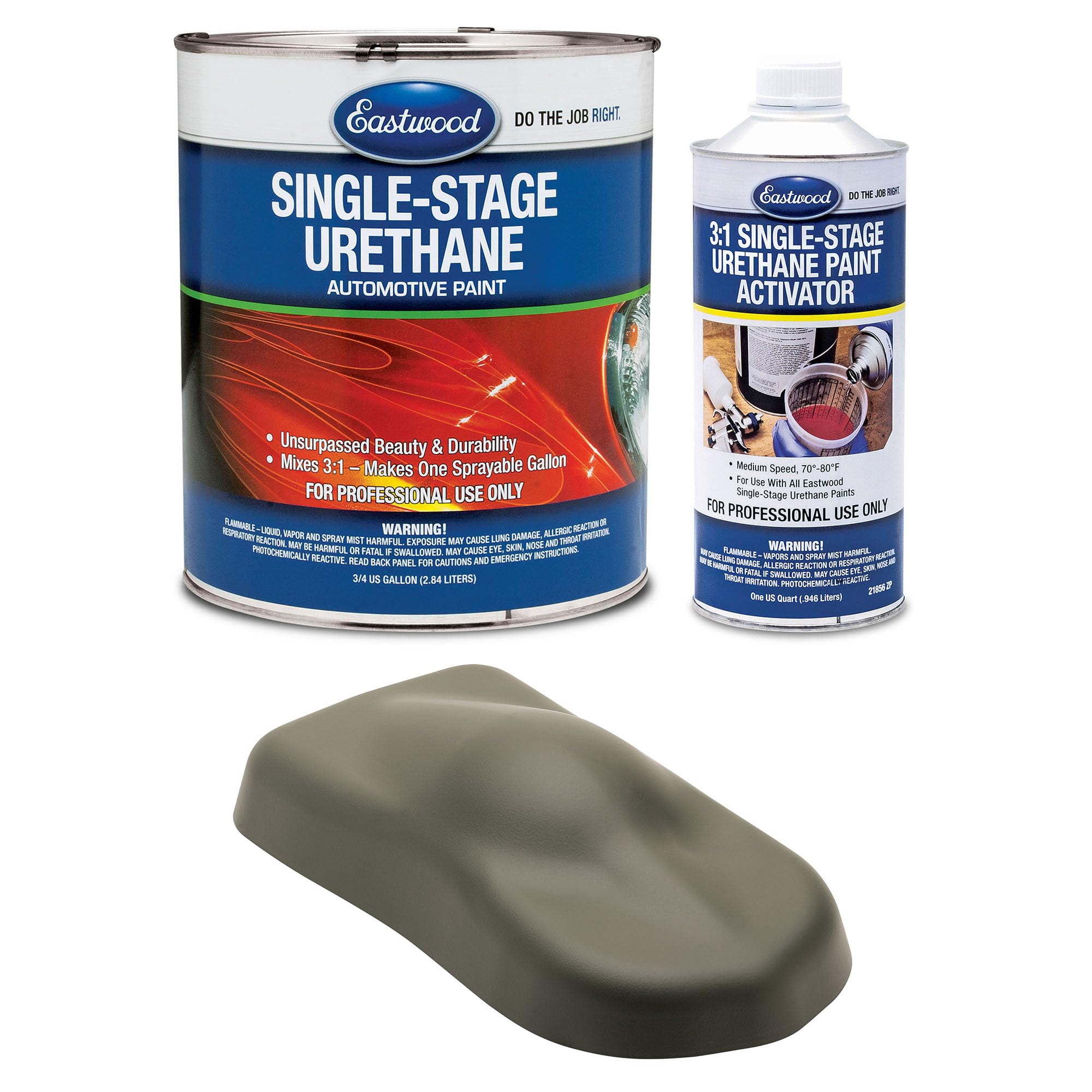 Amazon.com: Eastwood 3:1 Rat Rod Matte Olive Drab Single Stage