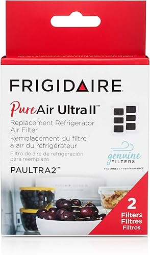 Vista 2 de Frigidaire PAULTRAII2PK PAULTRA2 Pure Air Ultra II Paquete de 2 filtros de aire, 3.8 x 1.8 pulgadas, 2