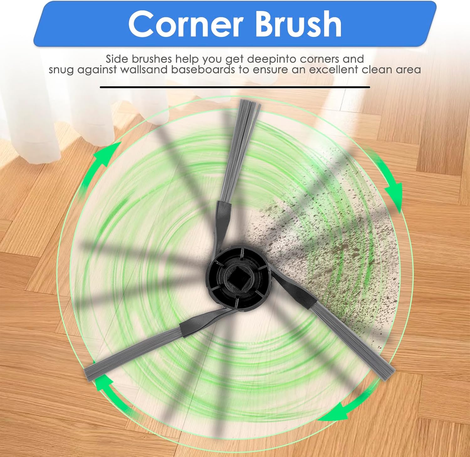 (20 Pack) Replacement Parts Compatible with Mova E40 Ultra Robot Vacuum Cleaner, 2 Roller Brushes, 6 Mop Pads, 4 HEPA Filters, 4 Dust Bags, 4 Side Brushes, E40 Ultra Accessories Kit