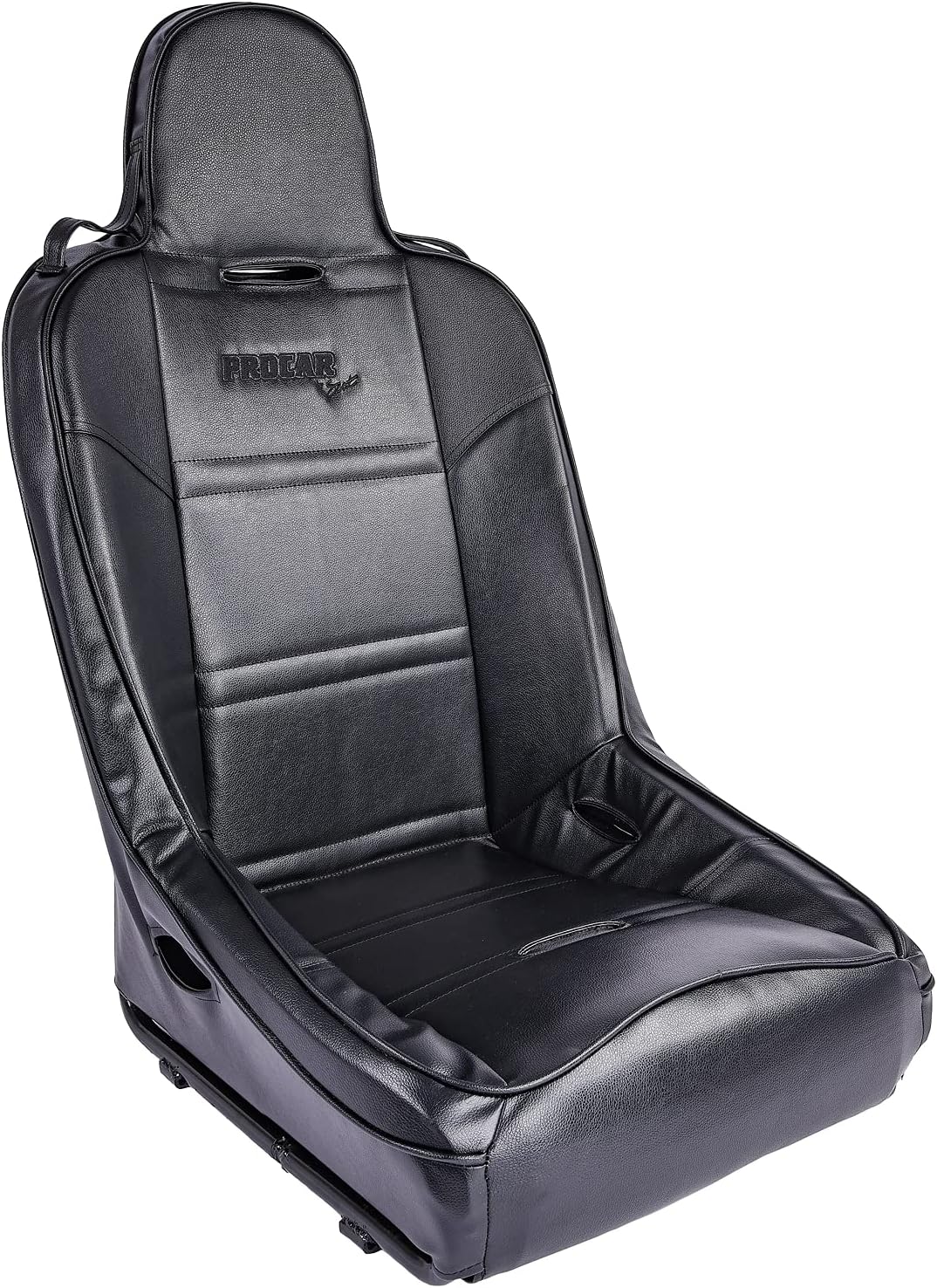 ProCar by Scat 80-1620-51 Black Vinyl Racing Terrain Fixed Back Common Seat