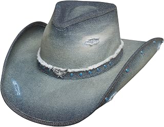 Amazon.com: denim cowboy hat