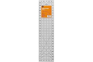 Fiskars(R) 6" x 24" Quilting Ruler - The Quilter's Essential Tool for Precision Measurements