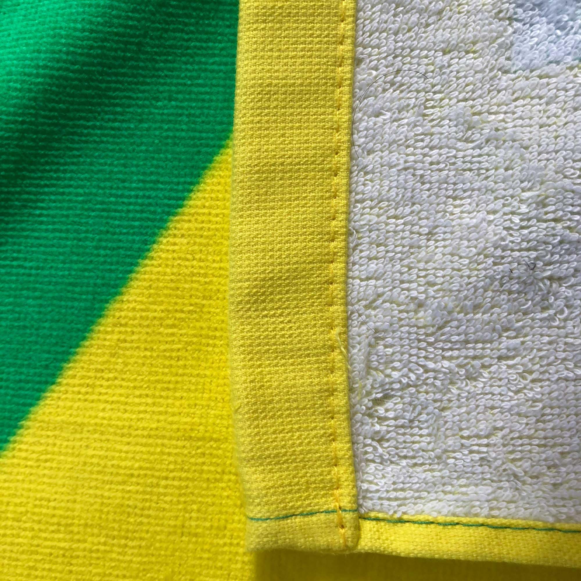 Toalla de playa y baño con bandera gigante de Brasil, 100 % algodón y 150 cm x 75 cm, toalla de playa de vacaciones de Brasil, toalla de baño grande para fanáticos del deporte brasileño,