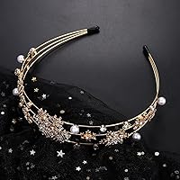 Vista 126 de HEIDKRUEGER Diademas para el día de San Valentín con diamantes de imitación con purpurina y corazón para el cabello, accesorios para el día de San