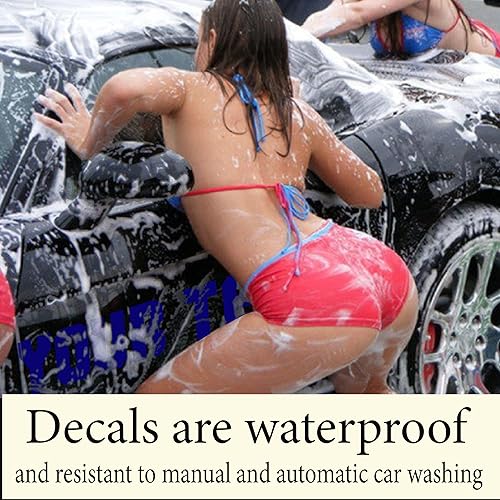 Miniatura 5 de Calcomanías de letras personalizadas de 2 x 7 pulgadas, calcomanía de nombre de texto personalizada, calcomanía de 2 pulgadas de alto, calcomanía de