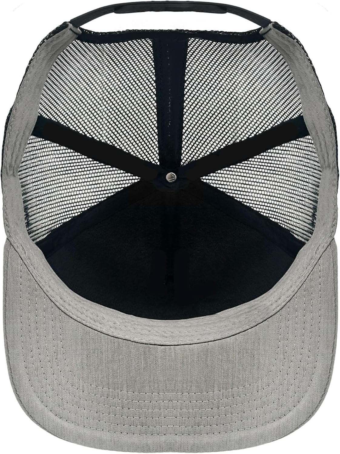 Gymish Lifestyle Workout Hats for Men, 7 Panel Laser Vented Classic Snapback Hat Mens Gifts