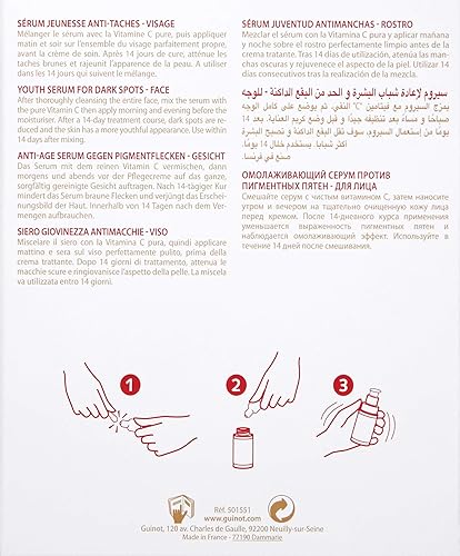 Miniatura 3 de Guinot Suero antimanchas oscuras + vitamina C, 0.8 onzas líquidas