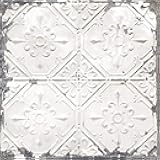 NuWallpaper Vintage Tin Tile Peel & Stick Wallpaper