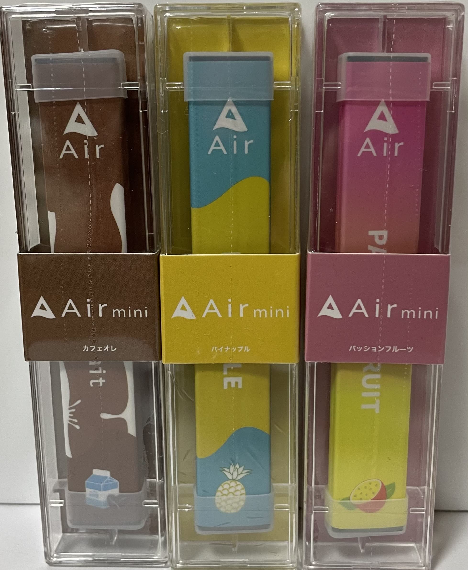 新品未使用【処分特価、カフェラテ】ミニシーシャ 1箱50本Air mini Amazon | Air mini 【公式】持ち運びシーシャ 電子タバコ(フレーバー3