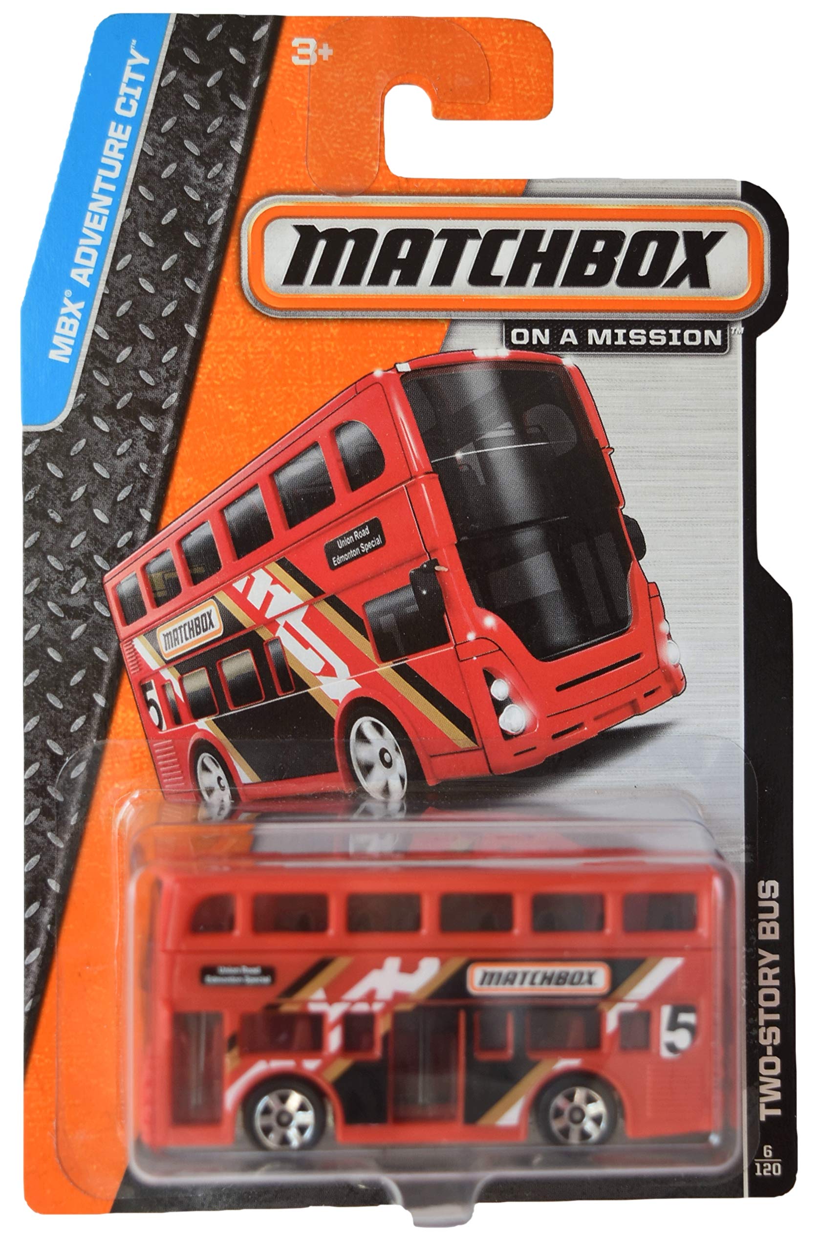 Matchbox Two Story Bus, red : Amazon.ca: Toys & Games