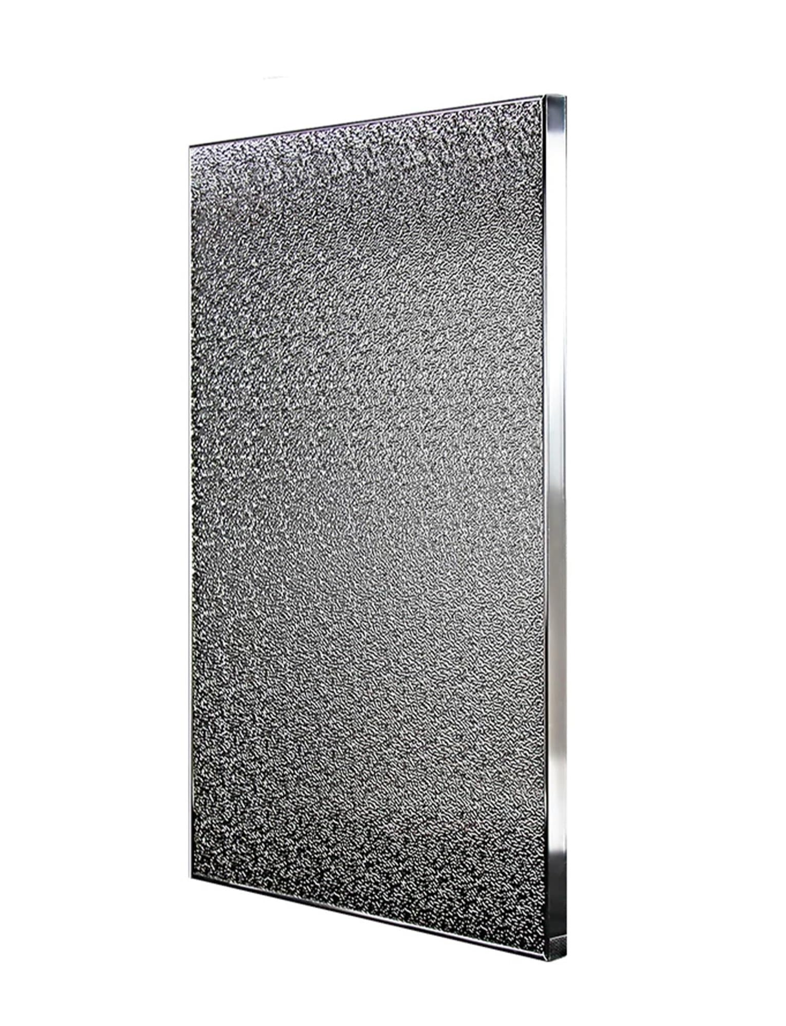 Pannello scudo termico ignifugo in foglio di alluminio, pannello isolante termico magnetico autoadesivo, paraschizzi for stufa resistente alle alte temperature(Magnetic,11.81x15.75 in)