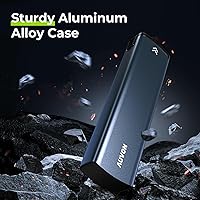 Vista 4 de AUVON Organizador semanal de píldoras de metal con diseño deslizante, elegante pastillero de viaje de 7 días para protección de privacidad, estuche