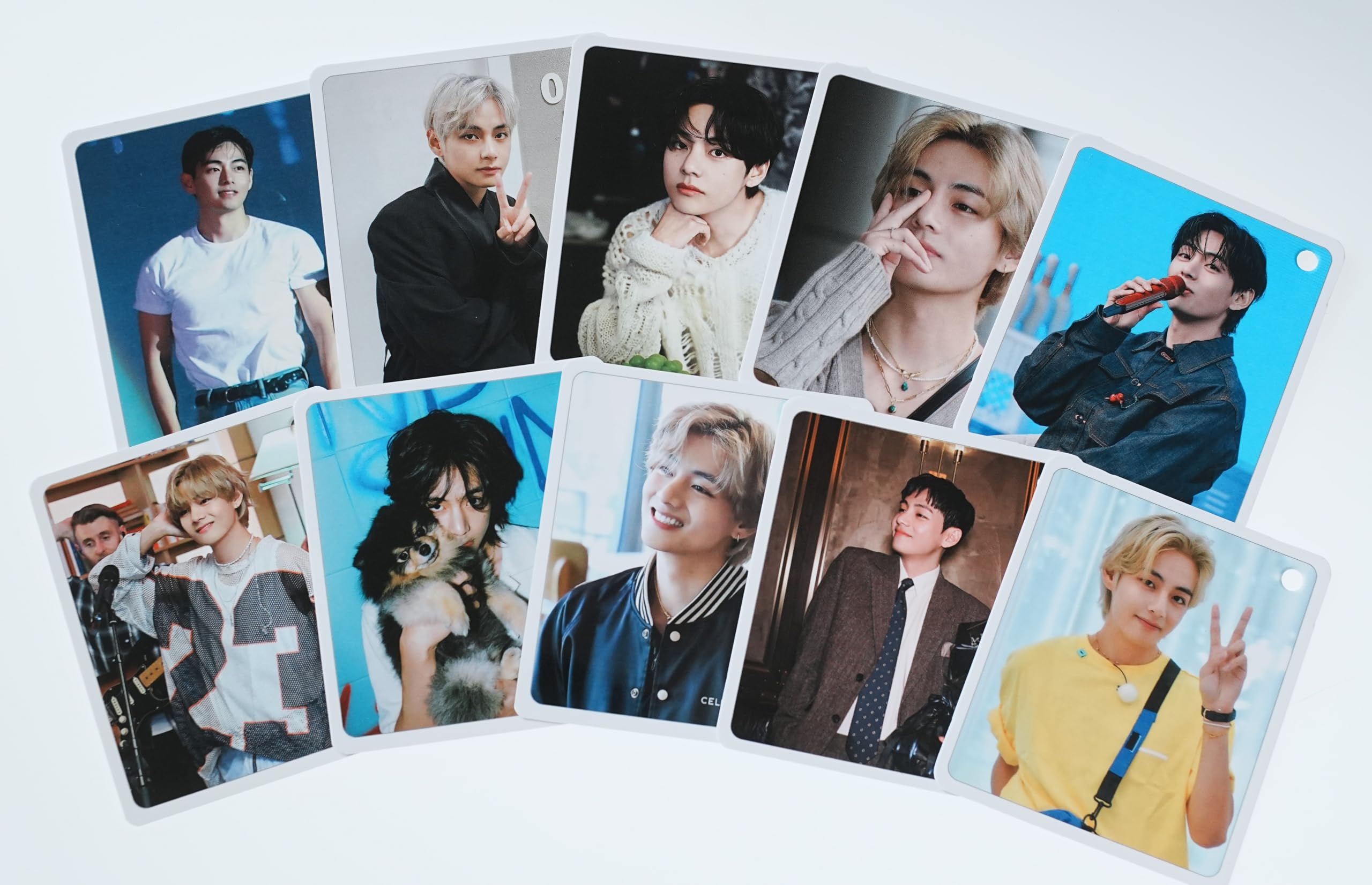 Amazon.co.jp: 防弾少年団 BTS V ブイ 【韓国語 単語 カード 63枚入