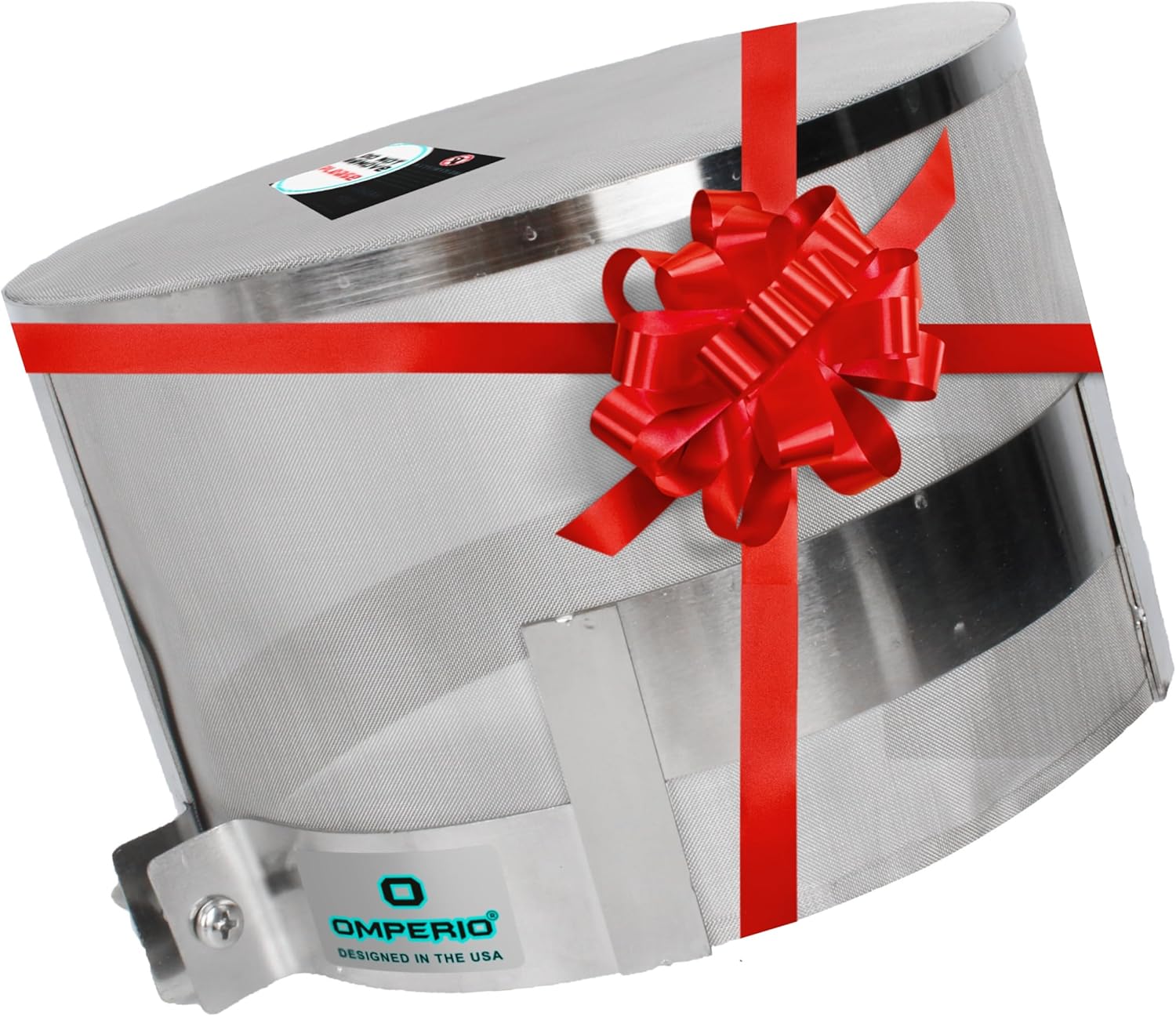 OMPERIO Smart Meter Cover RF-Radiation Shield Guard EMF Protection, Reduces EMF RF and 5G, Stainless Steel 316 Faraday Cage (Designed in USA by OMPERIO® Family Brand)