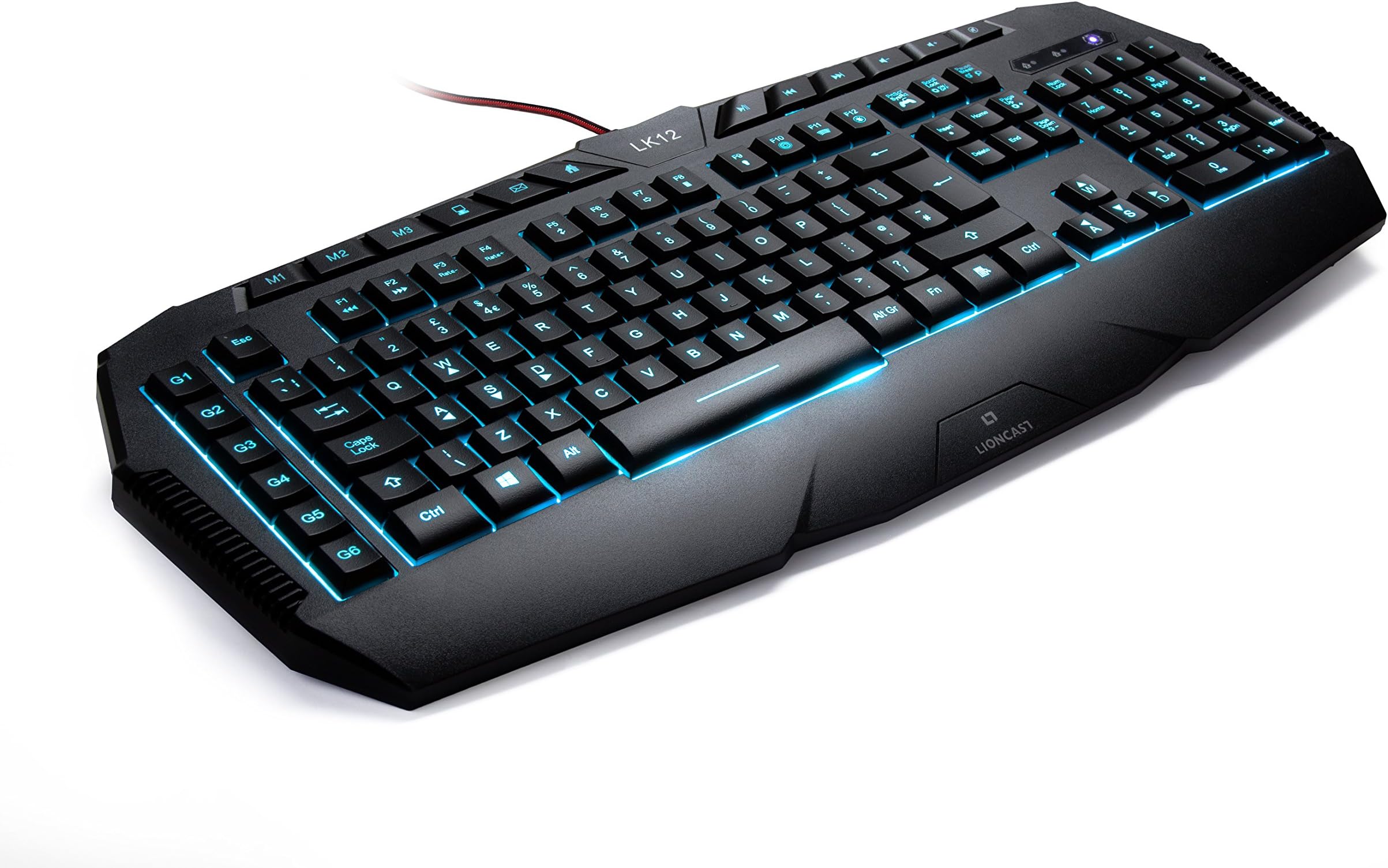 Lioncast LK12 Gaming Keyboard UK Version